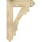 Ekena Millwork Merced Arts & Crafts Rough Sawn Bracket, Douglas Fir, 4"W x 18"D x 26"H BKT04X18X26MRC03RDF - alternate 4
